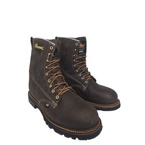 Thorogood Men's 8" Waterproof & Insulated Work Boots (U.S.A.) 814-4520 11 EE